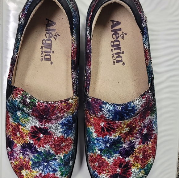 Alegria multi-colored comfortable shoes - Picture 2 of 2